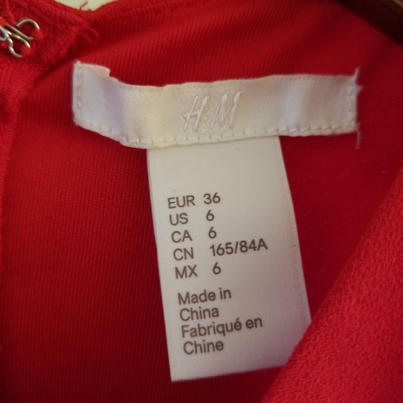 H&M Red Dress - Picture 4 of 5